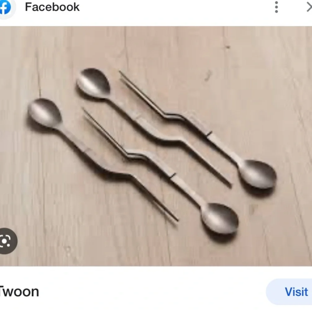 Itwoon tweezers and spoon. New in package 22 retail‎